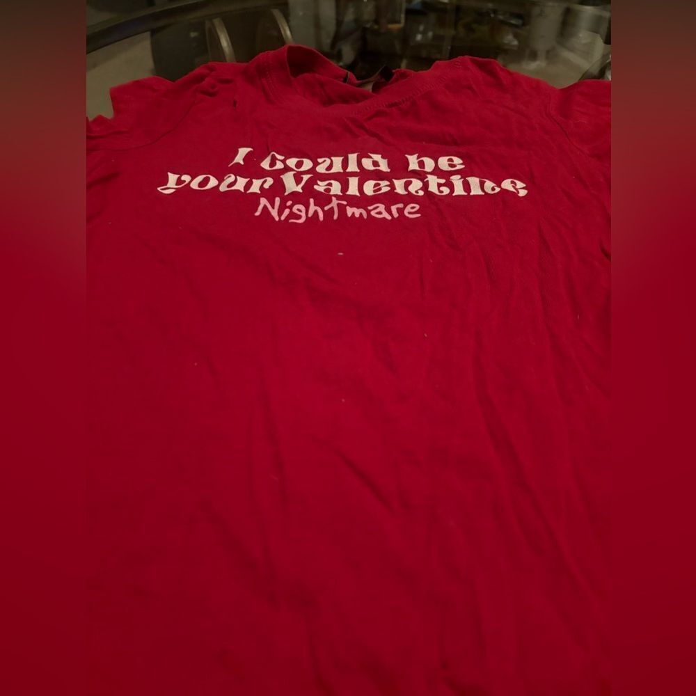 I Could Be Your Nightmare graphic baby tee